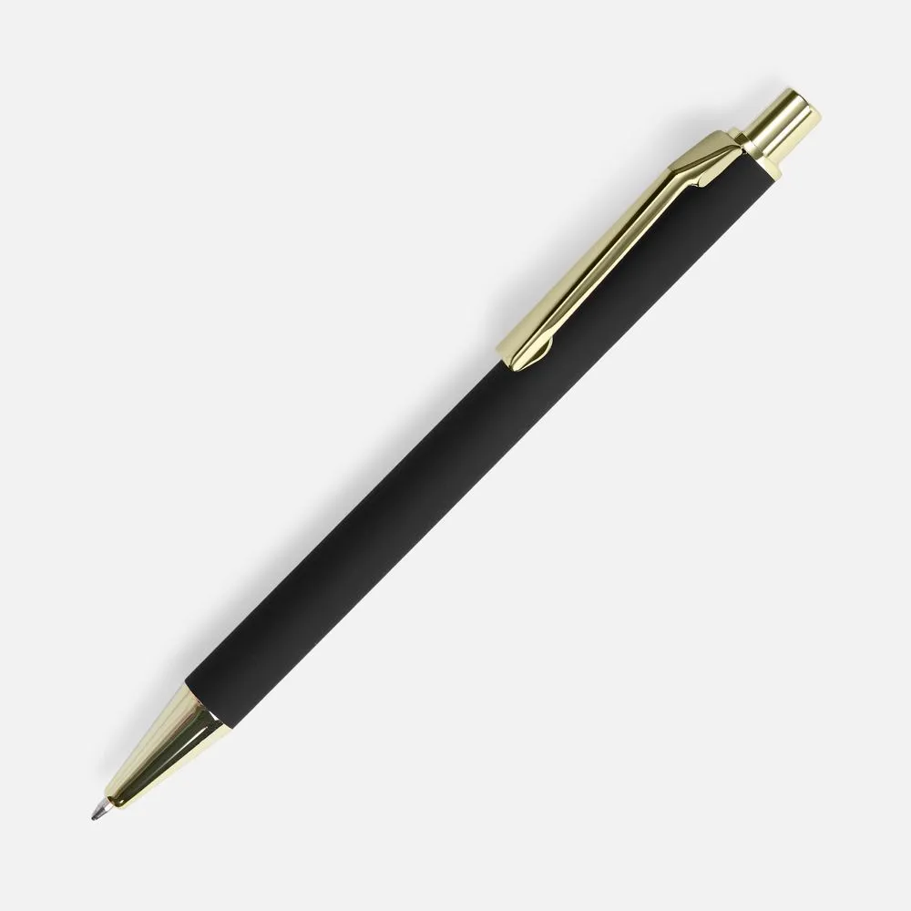 Ручка шариковая Lobby Soft Touch Gold