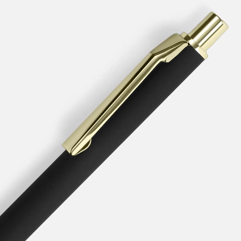 Ручка шариковая Lobby Soft Touch Gold