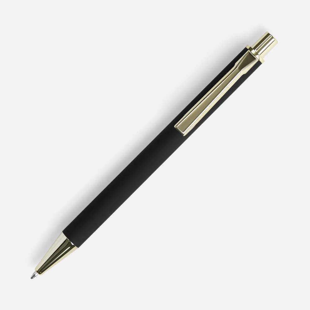 Ручка шариковая Lobby Soft Touch Gold